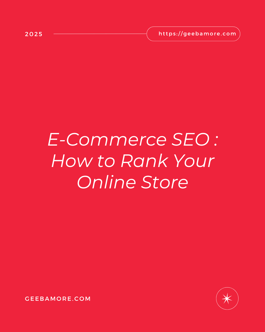 E-Commerce SEO : How to Rank Your Online Store