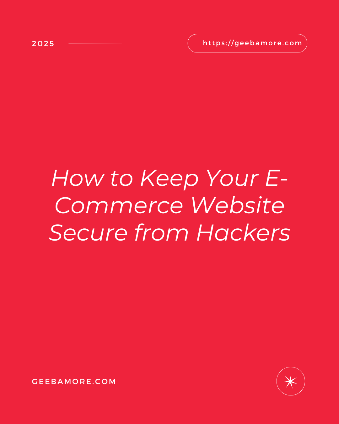 How to Keep Your E-Commerce Website Secure from Hackers