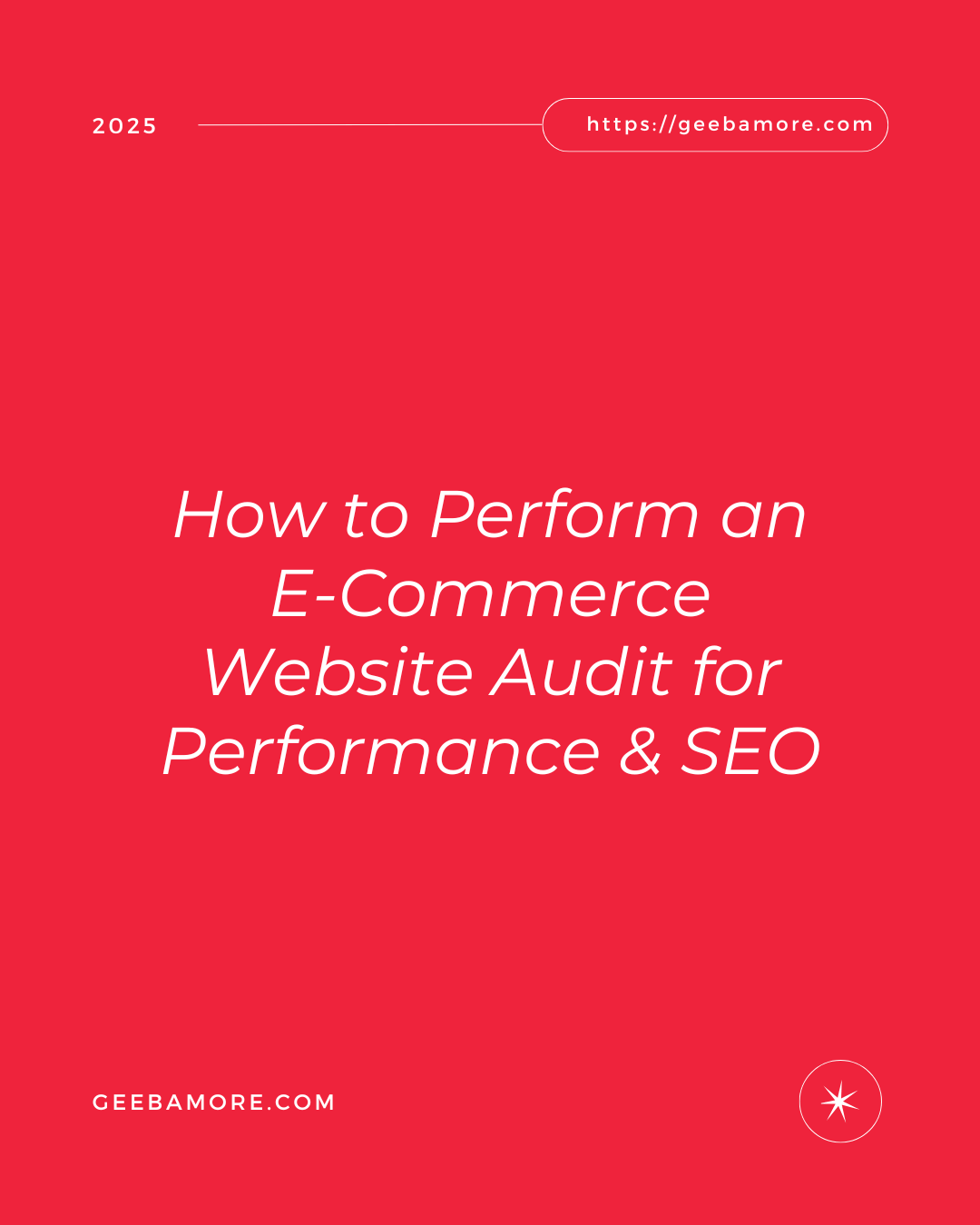 How to Perform an E-Commerce Website Audit for Performance & SEO
