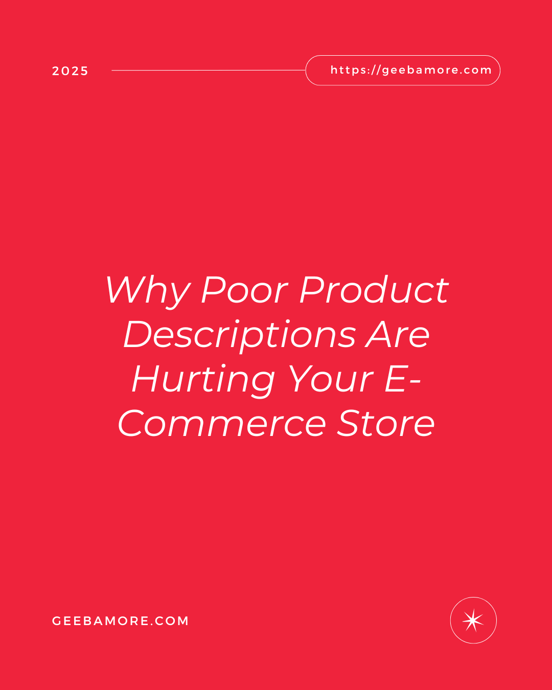 Why Poor Product Descriptions Are Hurting Your E-Commerce Store